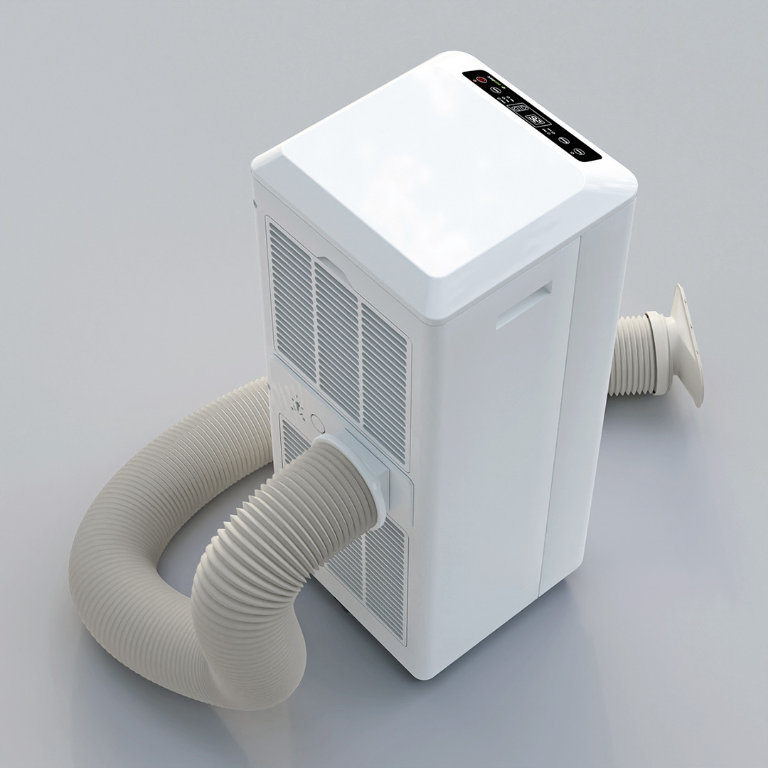 3D product visualization of an air conditioner unit